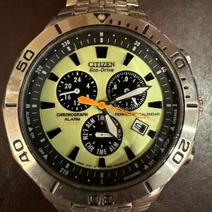 CITIZEN ECO DRIVE CHRONOGRAPH WATCH